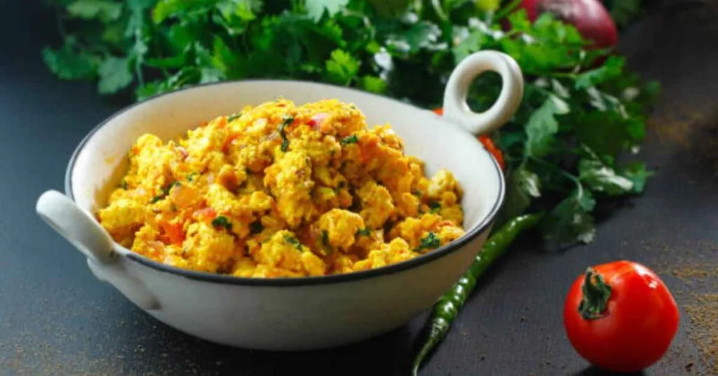 Paneer bhurji 